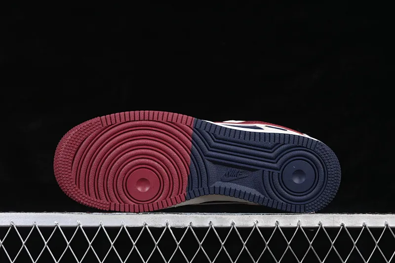 All categories Nk Air Force 1 Air Force series Nk Air Force 1 Low Air Force low-top Nike Air Force 1'07 Low joint blue and red stitching Air Force 1 low-top casual sneakers JP8028-069
